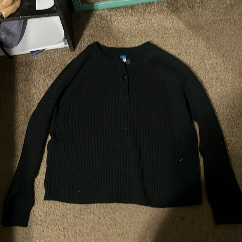 Black sweater
